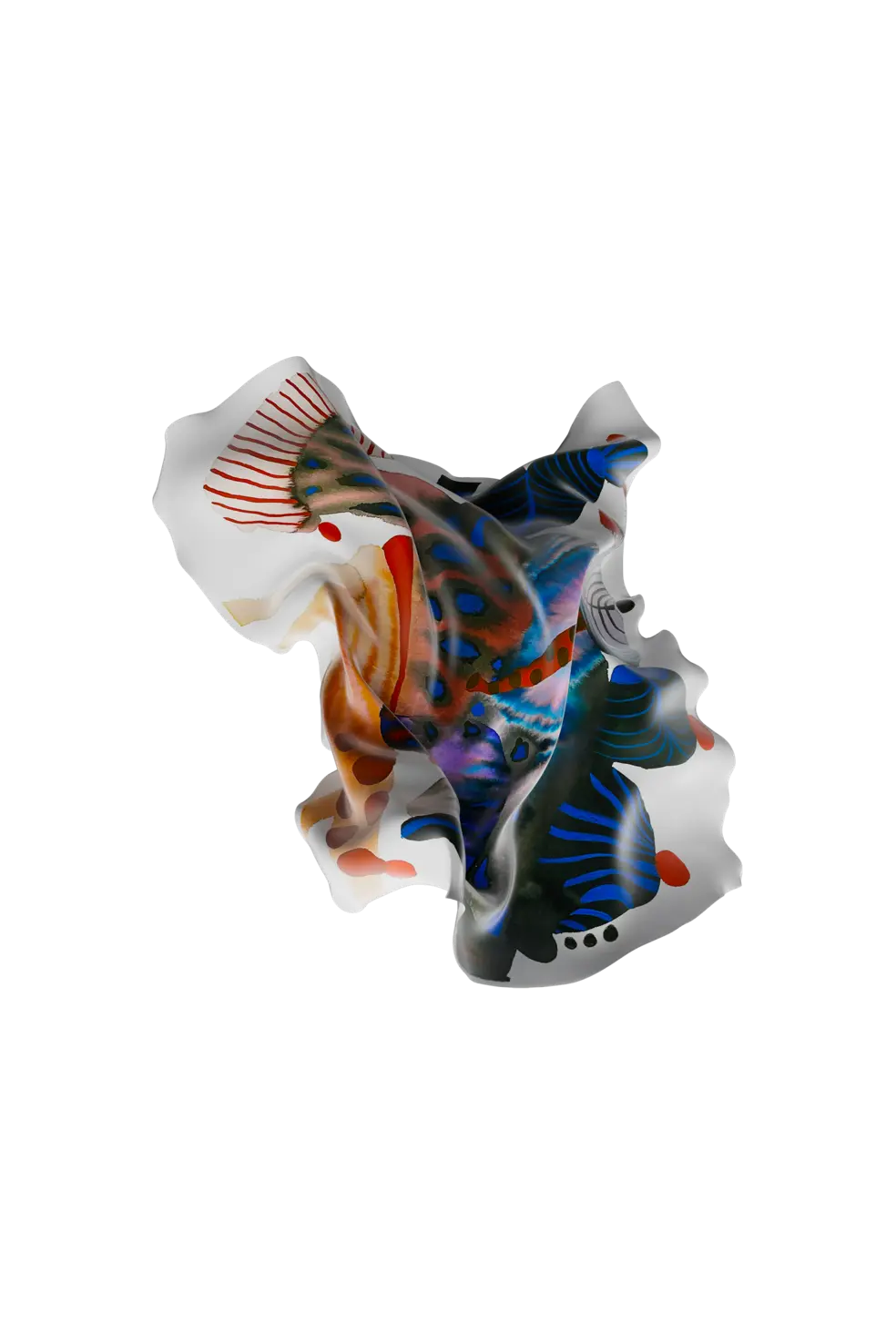 In The Meadow Scarf Ladybug